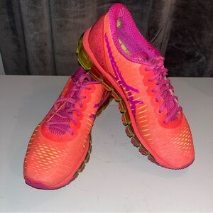 Asics Quantum 360 Women's Running - Size 8 - Euro 39.5 Coral/Purple - T5J6N